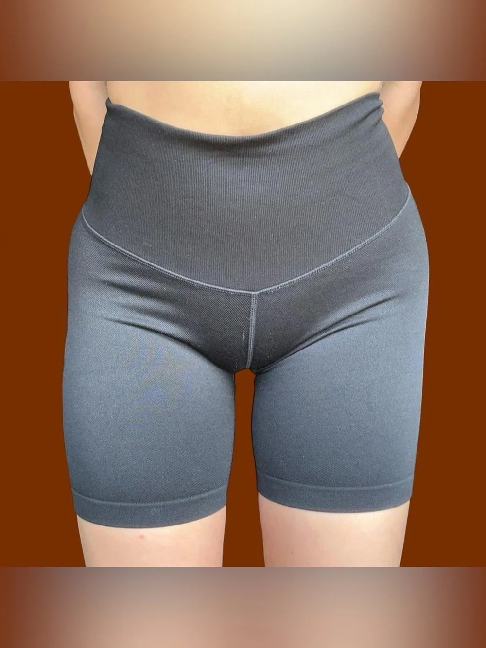 JoyLab Black High-Waist Bike Shorts